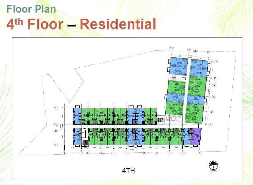 Pinehill Baguio - Floor Plan - 4th Floor