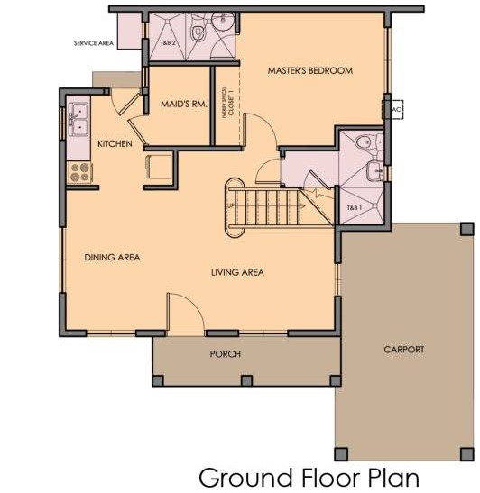 Ponticelli Subdivision - Ground Floor Plan
