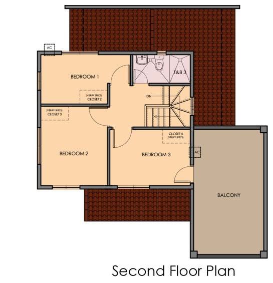 Ponticelli Subdivision - Second Floor Plan