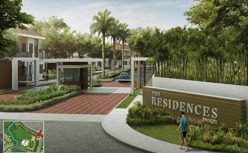 The Residences At Evo City - Entrance Gate