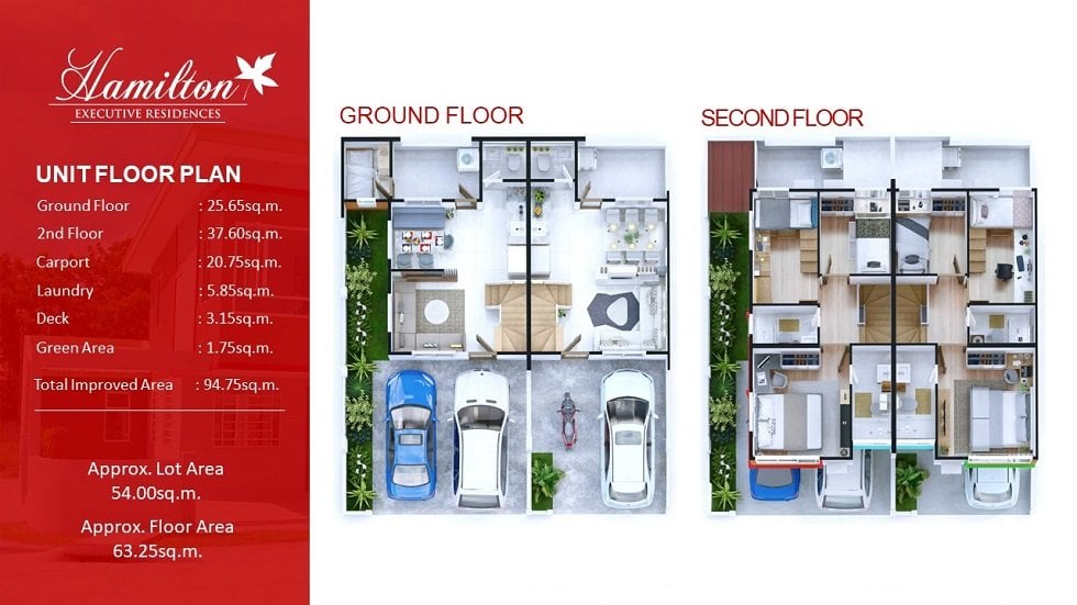 Hamilton Executive Residences - Unit Floor Plan