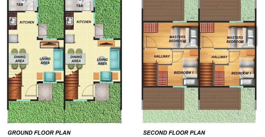 Hana Townhomes - Lyca Floor Plan
