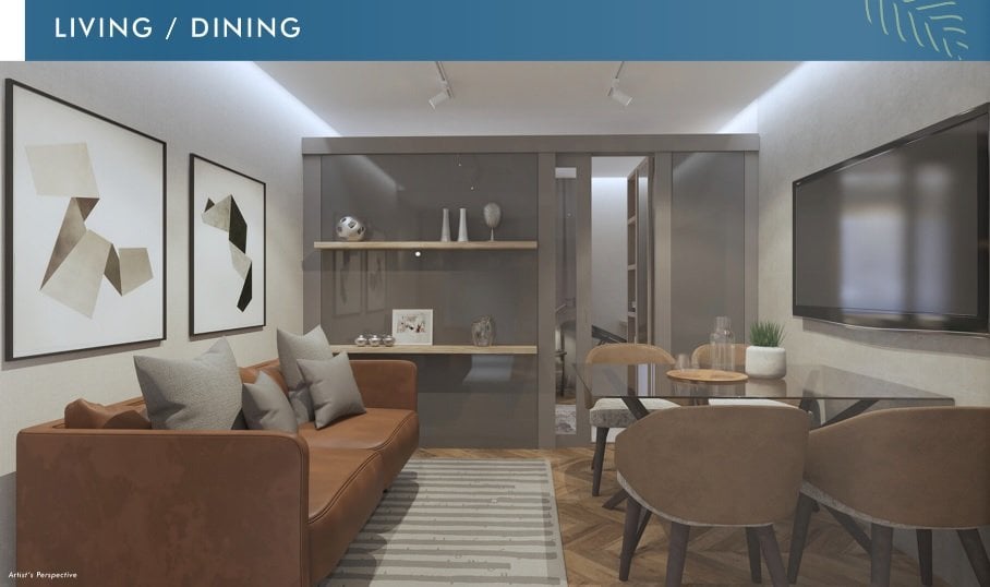 Vail Residences - Living and Dining Area
