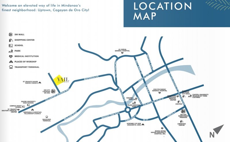 Vail Residences - Location Map