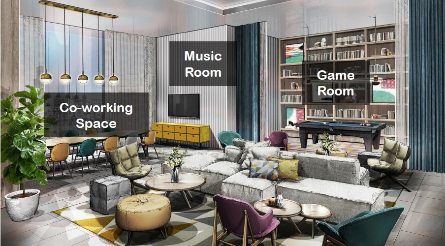 Verano Greenhills - Co-working Spaces Music Room and Game Room