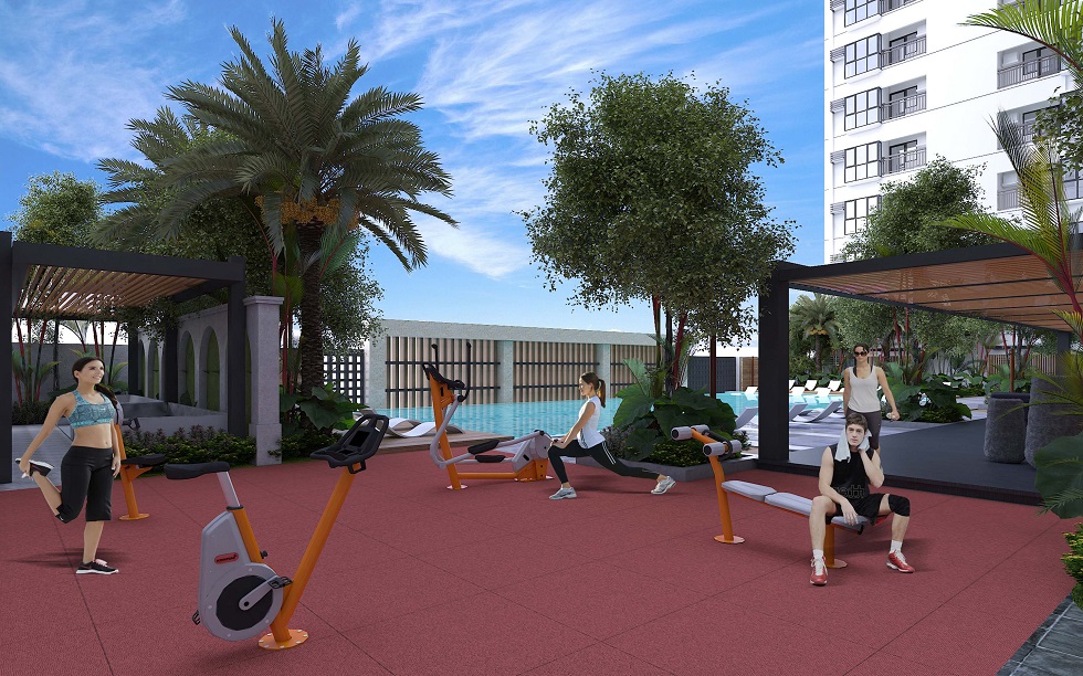 9 Central Park - Outdoor Fitness Area