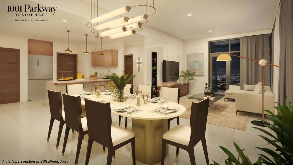 1001 Parkway Residences - Dining Area