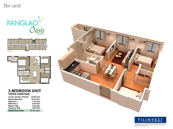 Panglao Oasis Condominium In Ususan Taguig Metro Manila Price