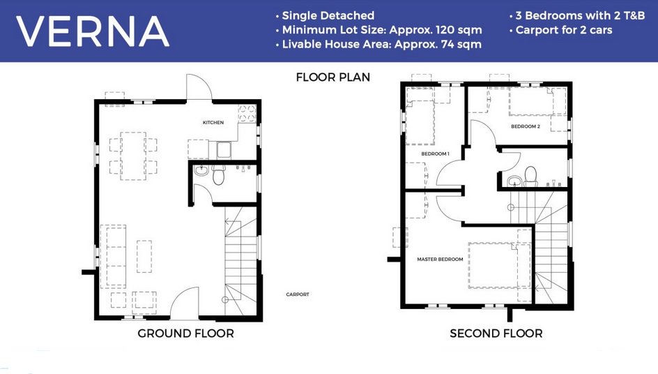 5 241 000 Verna Single Detached Solviento Villas For Sale