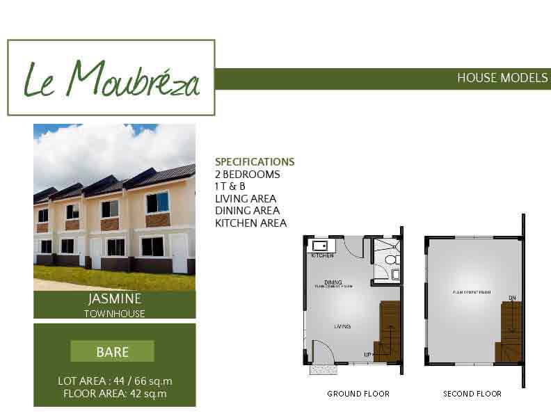 Le Moubréza Townhouse in San Antonio Santo Tomas Batangas Price